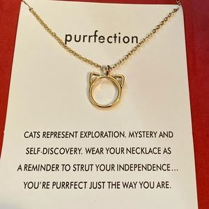 HP🎉💚 3 items 15 Dainty cat necklace 🐱💚